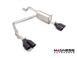 Alfa Romeo Junior Performance Exhaust - 1.2L - Ragazzon - Muffled - Axle Back - Dual Exit/ Quad Black Tips